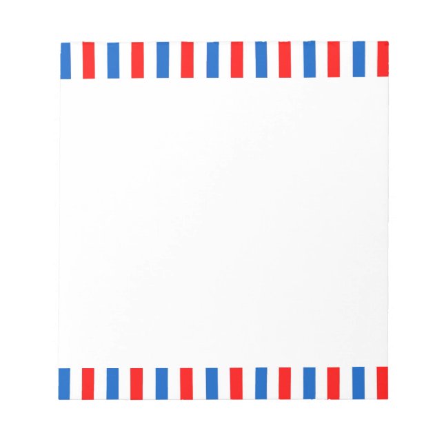 Bloco De Notas Barber Stripes (Frente)