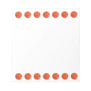 Bloco De Notas Basquete