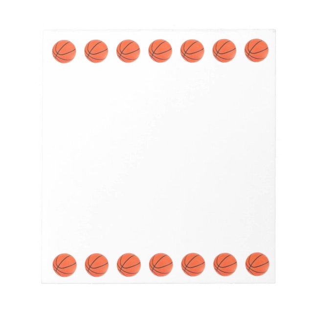 Bloco De Notas Basquete (Frente)