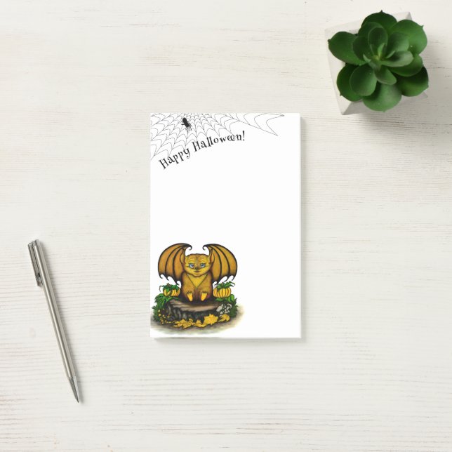 Bloco De Notas Bat Bonito do Halloween (Escritótio)