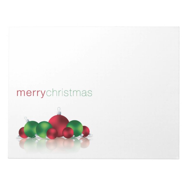 Bloco De Notas Bateria de Natal (Frente)