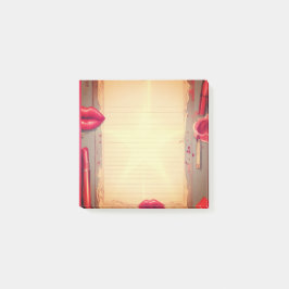 Bloco De Notas Batom Retroativo