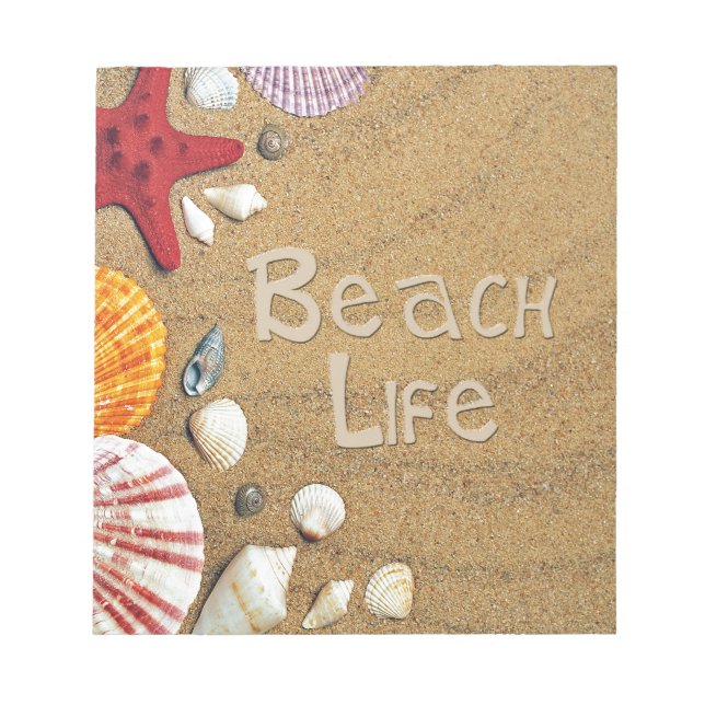 Bloco De Notas Beach Life (Frente)