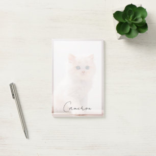 Bloco De Notas Bebês Mais Pobres Azul-Kitten