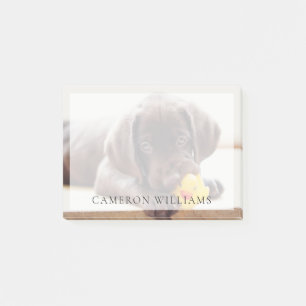Bloco De Notas Bebês Mais Pobres Chocolate Labrador Puppy