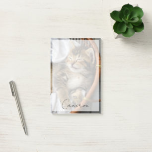Bloco De Notas Bebês Mais Pobres Gato-Gato-Gato