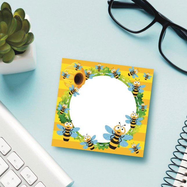 Bloco De Notas Bee Honey Posta-It Notes (Criador carregado)