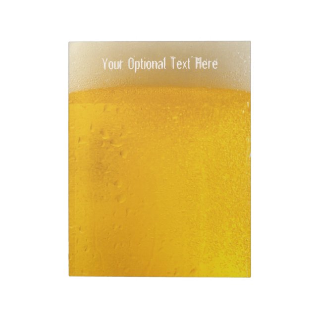 Bloco De Notas BEER notebooks personalizados (Invertido)