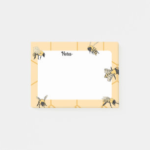 Bloco De Notas Bees Honeycomb Fazenda de abelhas