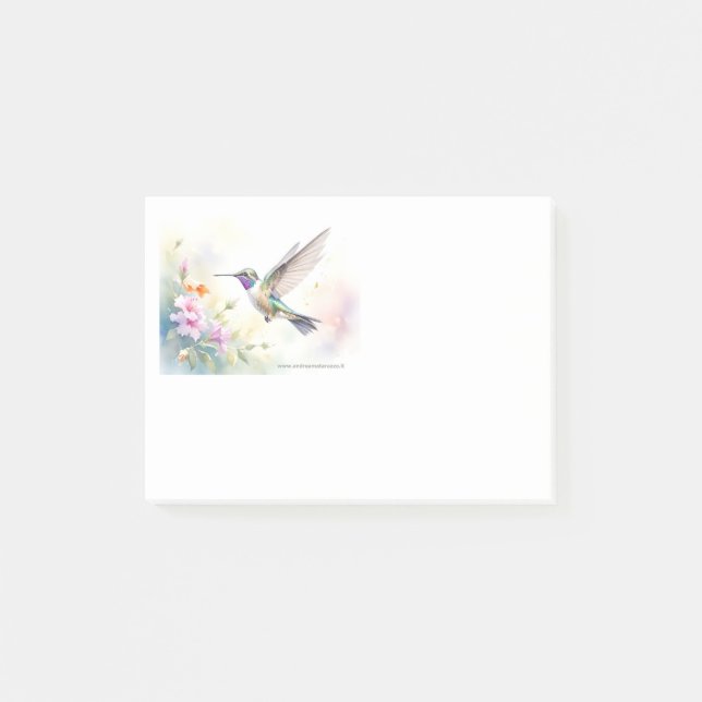 Bloco De Notas Beija-flor (Frente)