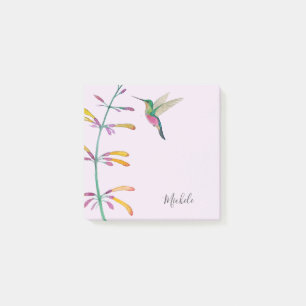 Bloco De Notas Beija-flor Personalizado