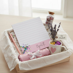 Bloco De Notas Beija-flor respingo personalizado