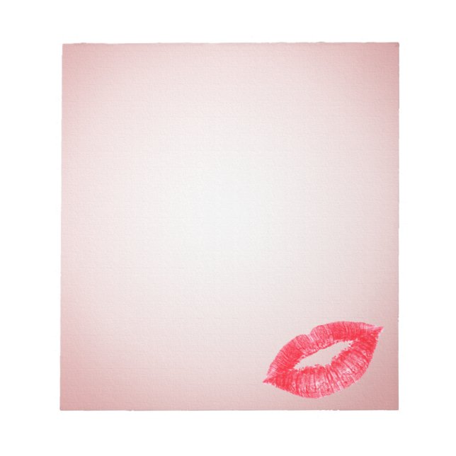 Bloco De Notas Beijo (Frente)