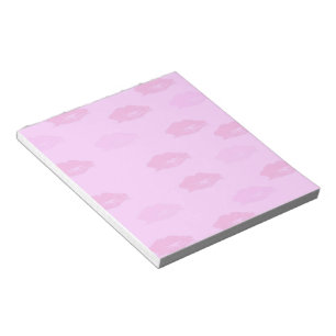Bloco De Notas Beijos do rosa