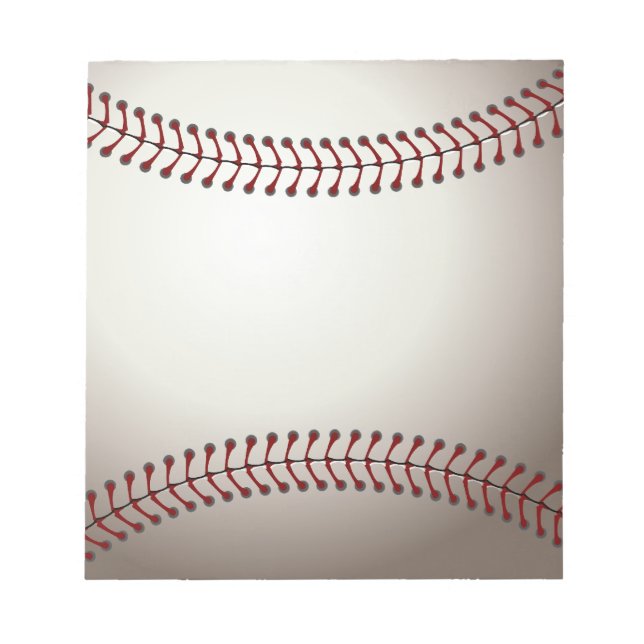 Bloco De Notas Beisebol (Frente)