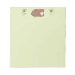 Bloco De Notas Bela Arte Popular Decorativa de Gato