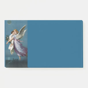 Bloco De Notas Bela pintura do anjo da guarda