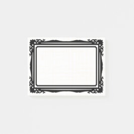 Bloco De Notas Belo e simples design de moldura