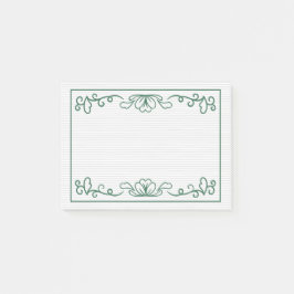 Bloco De Notas Belo e simples design de moldura