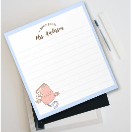 Bloco De Notas Belo Livro Retro Engraçado Meditando De Volta À Es