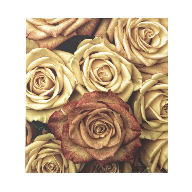 Bloco De Notas Belos Rosas (Frente)