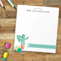 Bem-Vindo De Volta À Escola De Cactus Potados