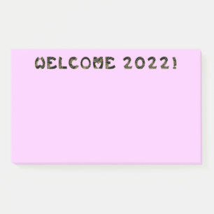Bloco De Notas bem-vindos 2022!