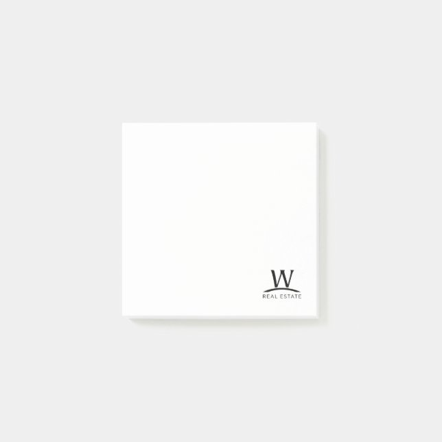 Bloco De Notas Bens imobiliários de W (Frente)