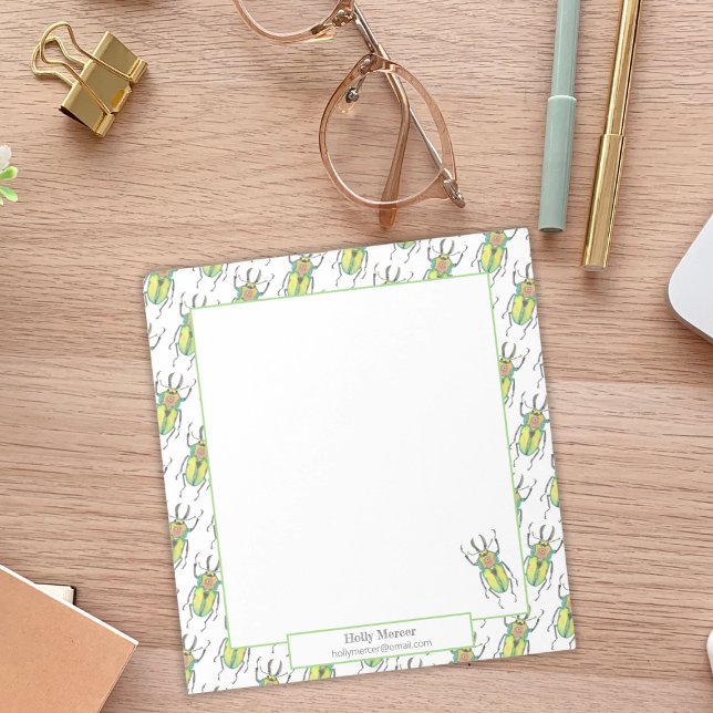 Bloco De Notas Besouros de Apreciação do Professor (Criador carregado)