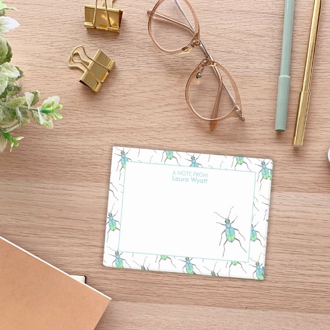 Bloco De Notas Besouros Personalizados (Criador carregado)