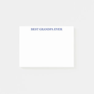 BLOCO DE NOTAS BEST GRANDPA EVER