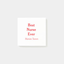Bloco De Notas Best nurse ever medical professional paramedical d