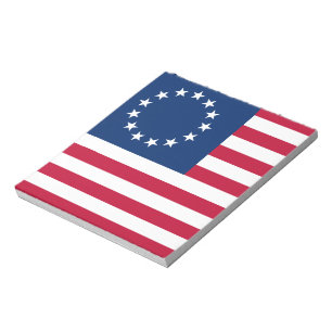 Bloco De Notas Betsy Ross Old Glory Bandeira Americana EUA