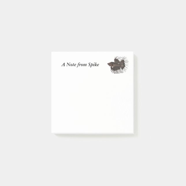 Bloco De Notas Betta Fish Notes (Frente)