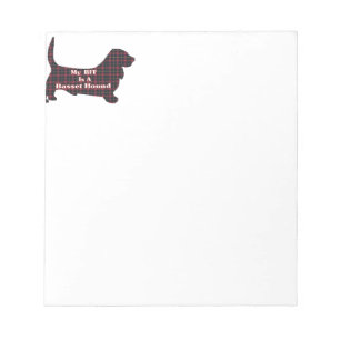 Bloco De Notas BFF do Hound Basset