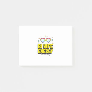 Bloco De Notas Bi Wife Energy