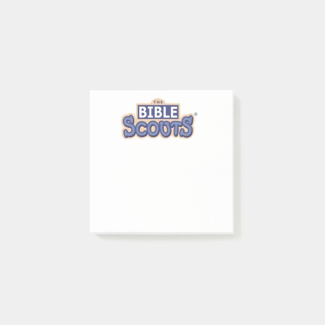 Bloco De Notas Bible Scouts Notas Adhesivas (Frente)