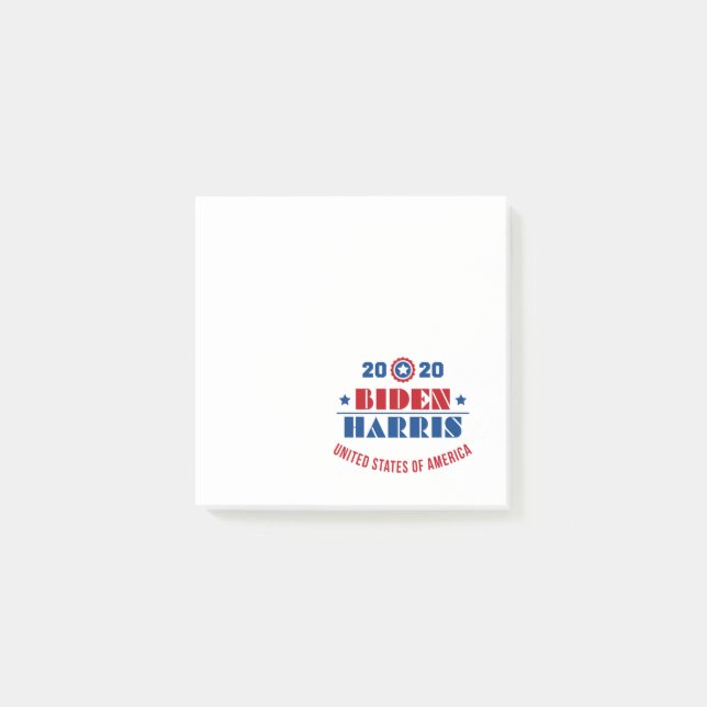 Bloco De Notas Biden Harris 2020 (Frente)