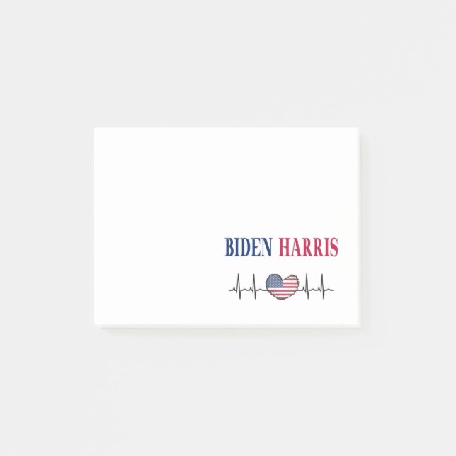Bloco De Notas Biden Harris 2020 (Frente)