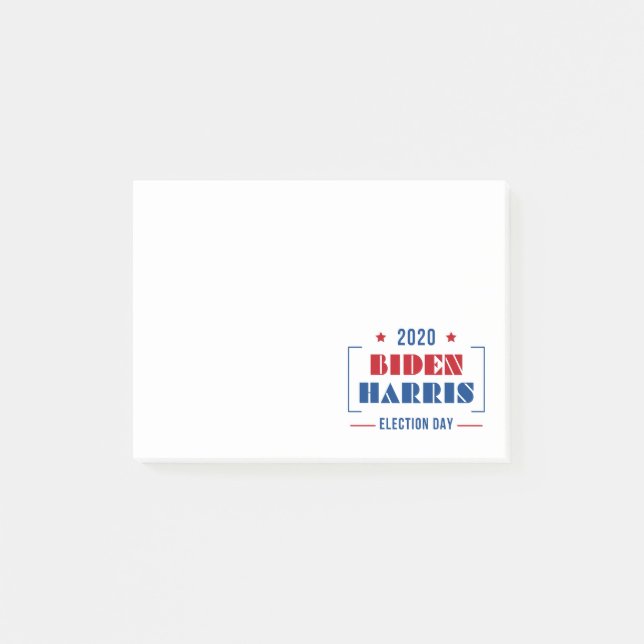 Bloco De Notas Biden Harris 2020 (Frente)