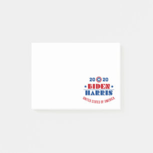 Bloco De Notas Biden Harris 2020