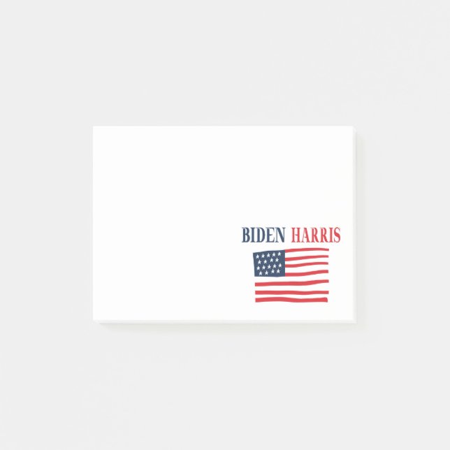 Bloco De Notas Biden Harris 2020 (Frente)