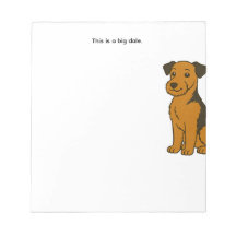 Bloco de notas Big Dale