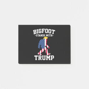 Bloco De Notas Bigfoot Com Eleições Trump 2024