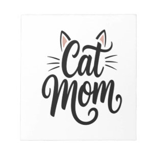 Bloco De Notas Bigode e Orelhas de Mãe de Gato