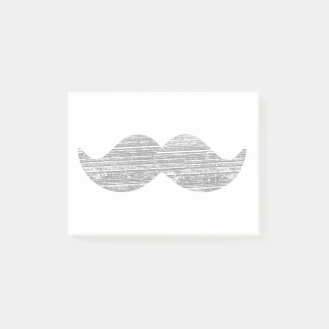 Bloco De Notas Bigode preto (Frente)