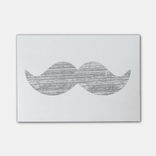 Bloco De Notas Bigode preto
