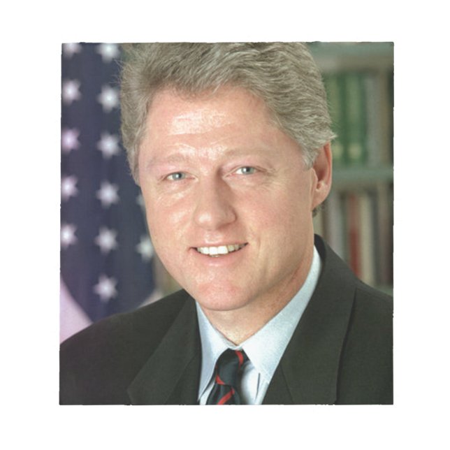Bloco De Notas Bill Clinton (Frente)