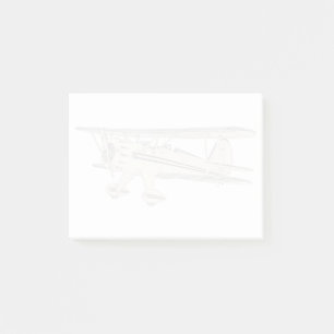 Bloco De Notas Biplane Waco