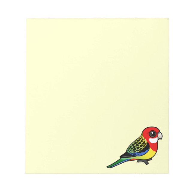 Bloco De Notas Birdorable Eastern Rosella (Frente)